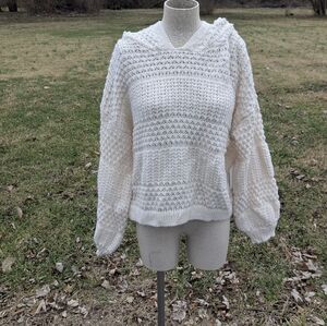 NWT Coco + Jaimeson Hooded Pullover Sweater